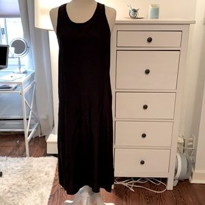 ATM midi length 100% silk dress